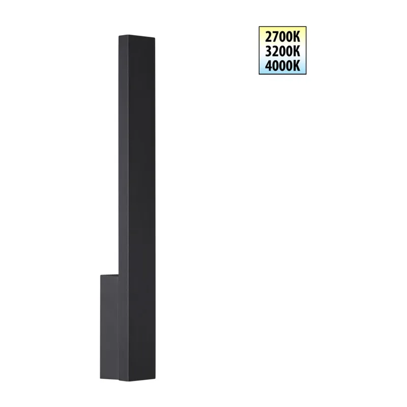 359983 STREET NT26 000 черный Светильник ландшафтный с переключ. цветовой температуры IP65 LED 12W 220-240V 2700К/3200К/4000К ASA