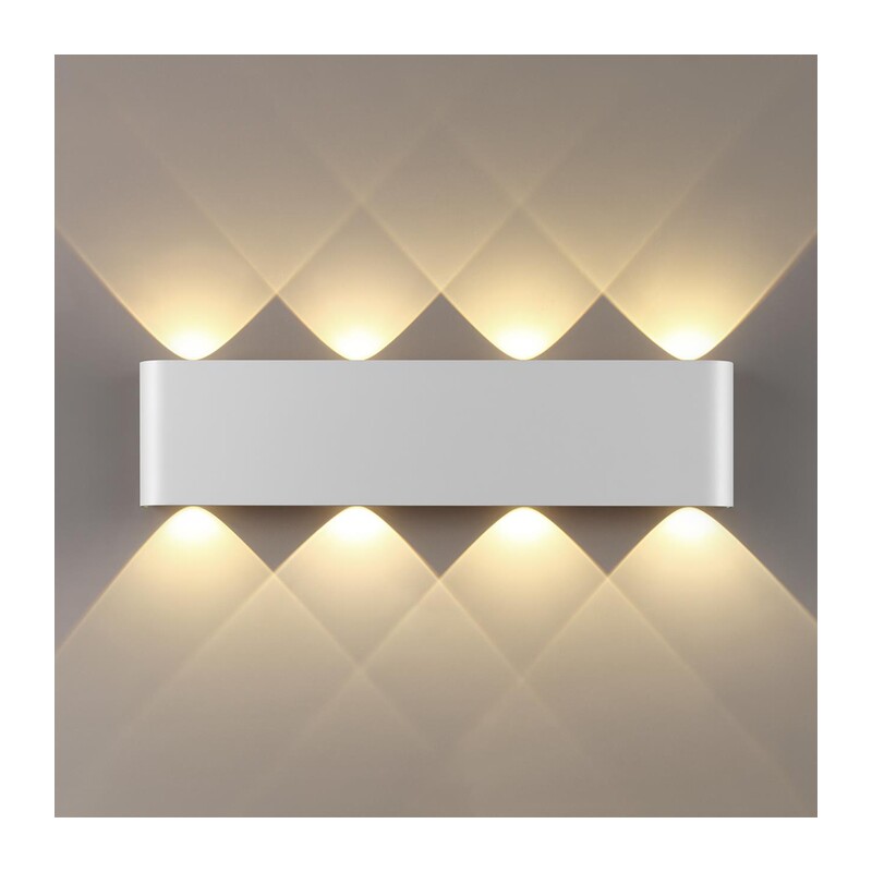 7192/8WL HIGHTECH ODL27 Настенный светильник белый/металл IP20 LED 8W 3000K 220V MAGNUM 5