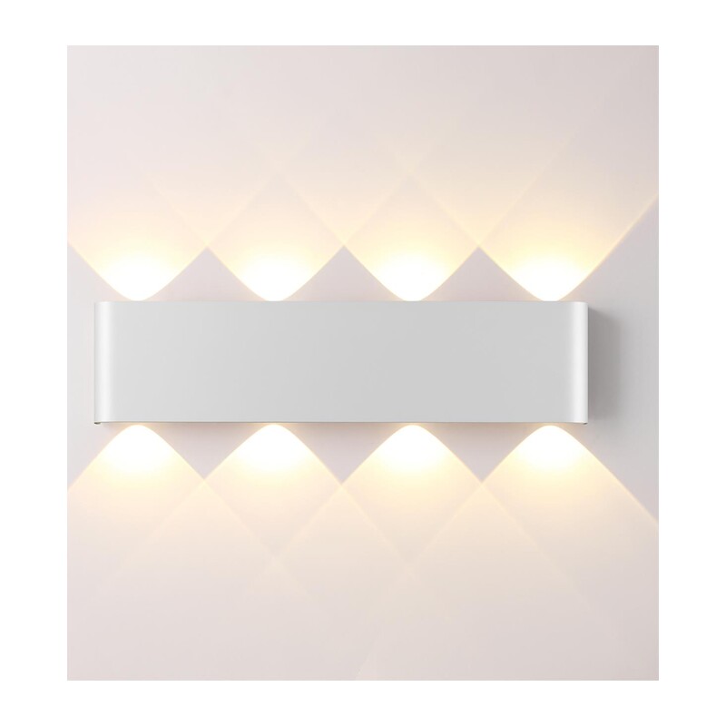 7192/8WL HIGHTECH ODL27 Настенный светильник белый/металл IP20 LED 8W 3000K 220V MAGNUM