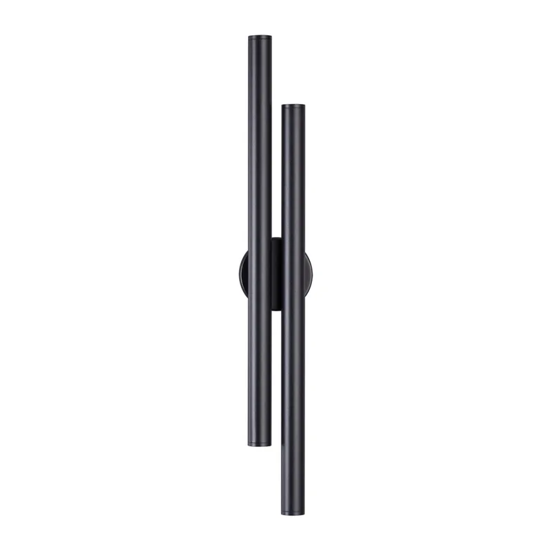 7105/12WL NATURE ODL27 Уличный настенный светильник черный/металл IP54 LED 12W 3000K 85-265V TUBUS
