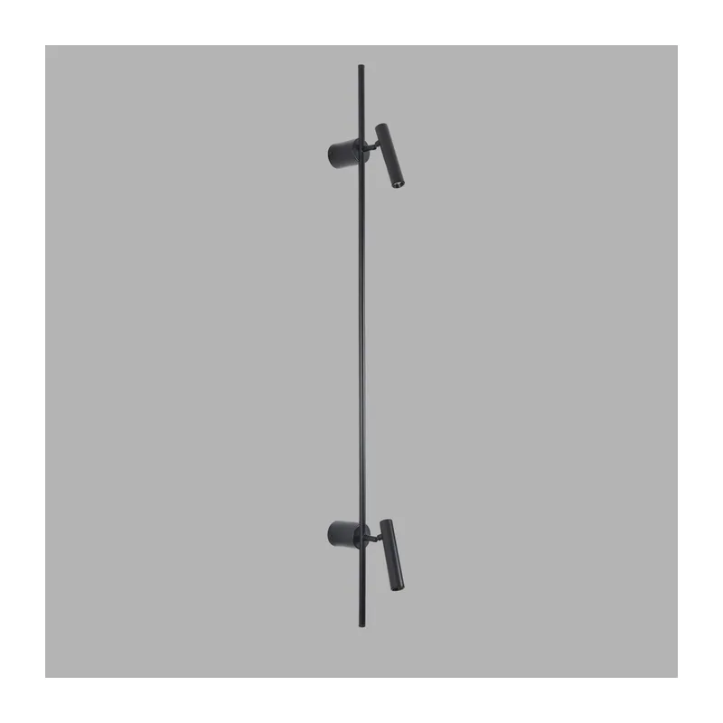 8438/13WL LEDIO LN27 430  черный, металл Бра LED 2х3W + LED-подсветка 7W 3000K 220V TOINT 2
