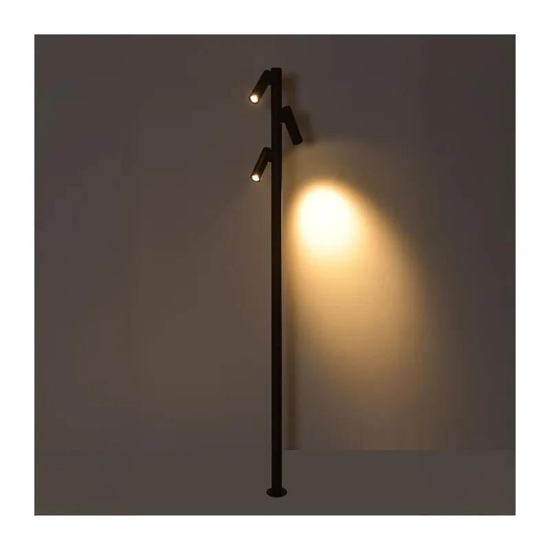 7204/30GL NATURE (В 2-Х КОРОБКАХ) ODL27 Ландшафтный светильник металл/черный IP65 LED 30W 3000K 2000мм 220-240V ALTA 2