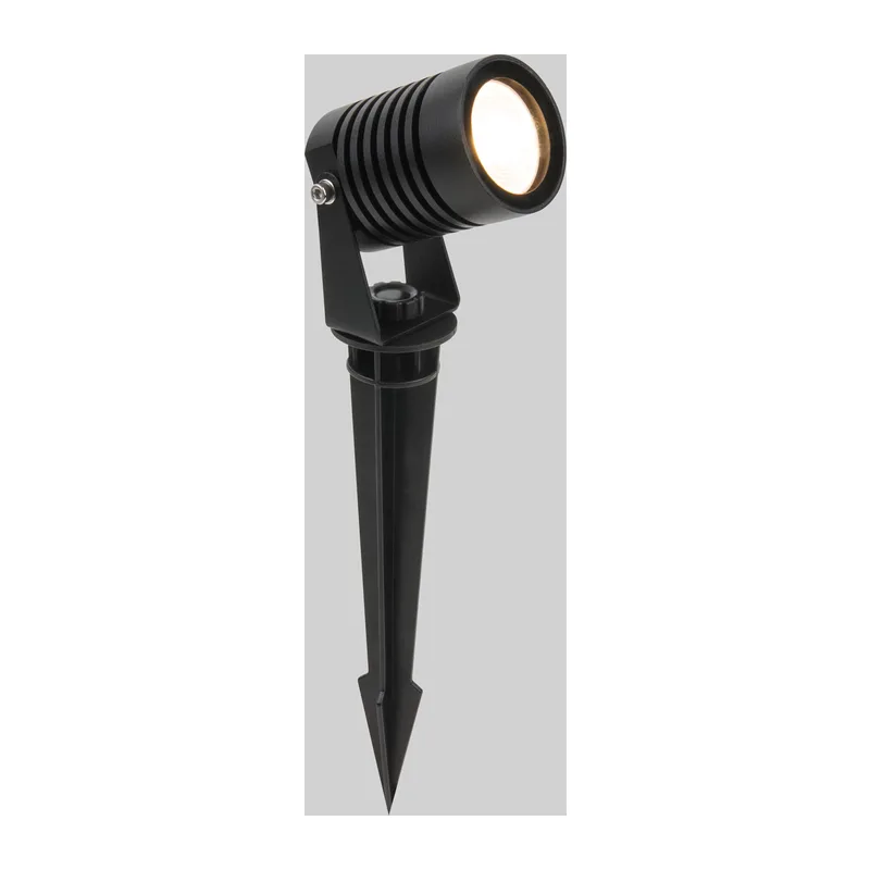 Ландшафтный светодиодный поворотный светильник Landscape IP54 043 FL LED черный Elektrostandard 5