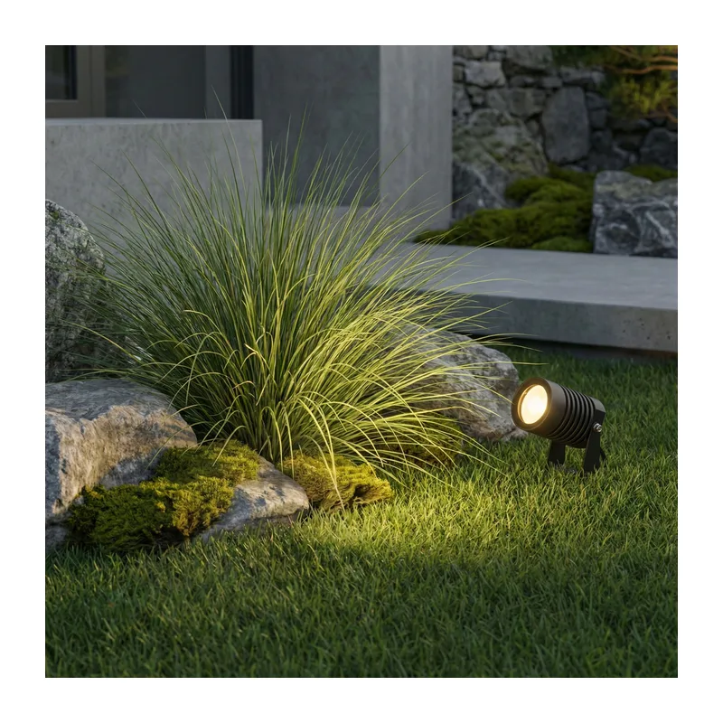 Ландшафтный светодиодный поворотный светильник Landscape IP54 043 FL LED черный Elektrostandard 6