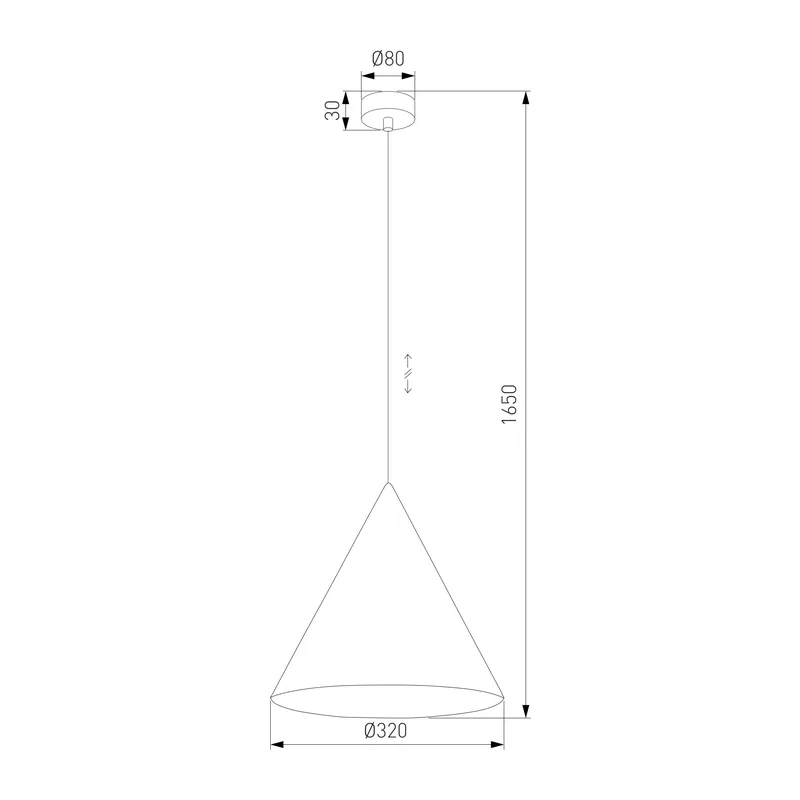 Подвесной светильник 10056 Cono TK Lighting 4