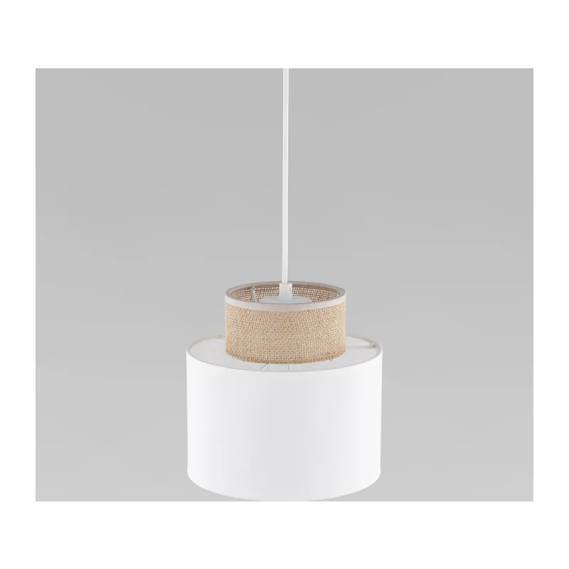 Подвесной светильник с тканевым рассеивателем 10078 Duo TK Lighting 2