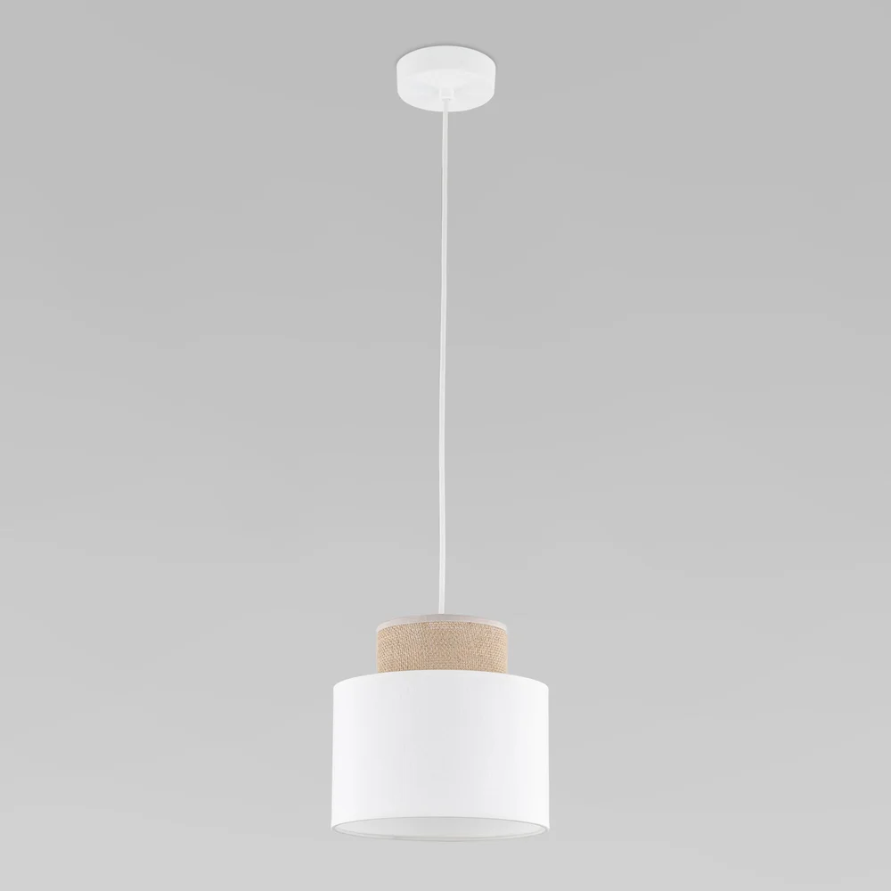 Подвесной светильник с тканевым рассеивателем 10078 Duo TK Lighting