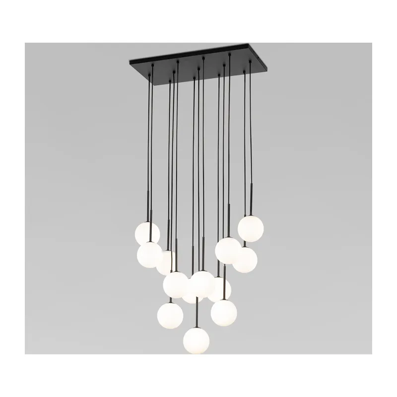 Подвесной светильник со стеклянными плафонами 10079 Martin TK Lighting
