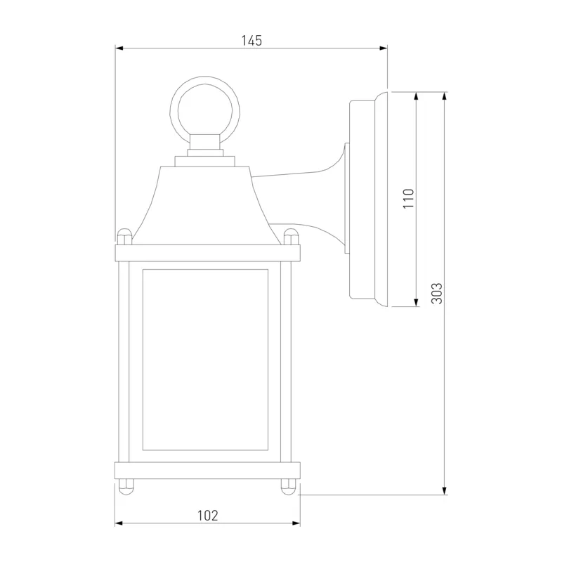 Уличный настенный светильник Brick белый IP33 1008D белый Elektrostandard 4