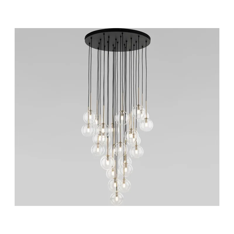 Подвесной светильник со стеклянными плафонами 10099 Nilos TK Lighting