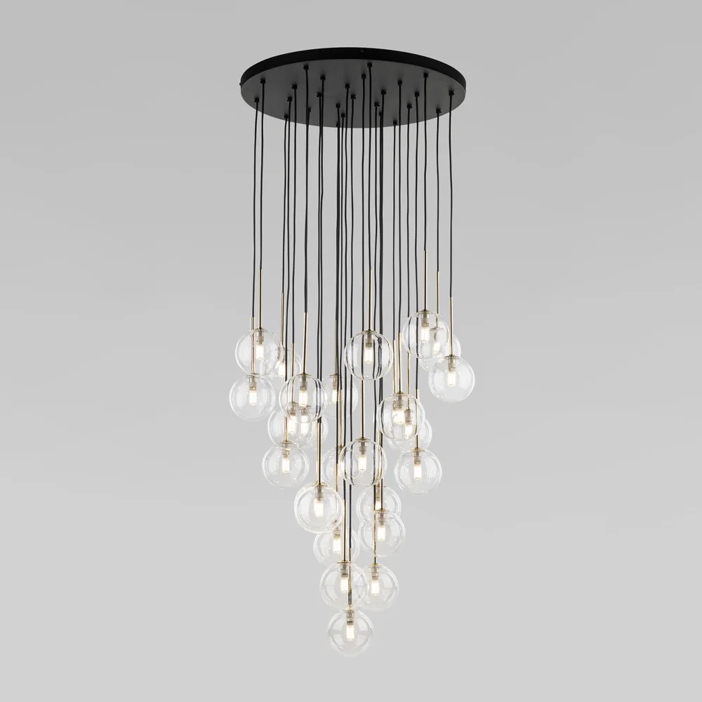Подвесной светильник со стеклянными плафонами 10099 Nilos TK Lighting