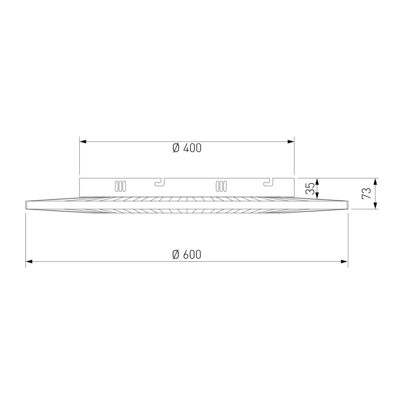 Потолочный светодиодный светильник с тканевым рассеивателем 101003 LED Eurosvet 5