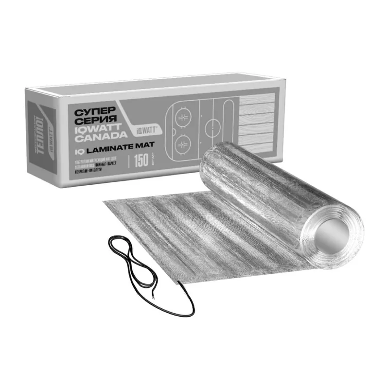 Ультратонкий греющий мат IQ LAMINATE MAT 150 Вт/м.кв - 8,0м²
