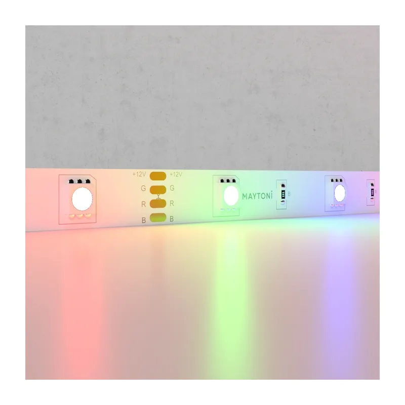 Светодиодная лента 12В 5050 7,2Вт/м Цветная (RGB) 5м IP20 Maytoni 10126