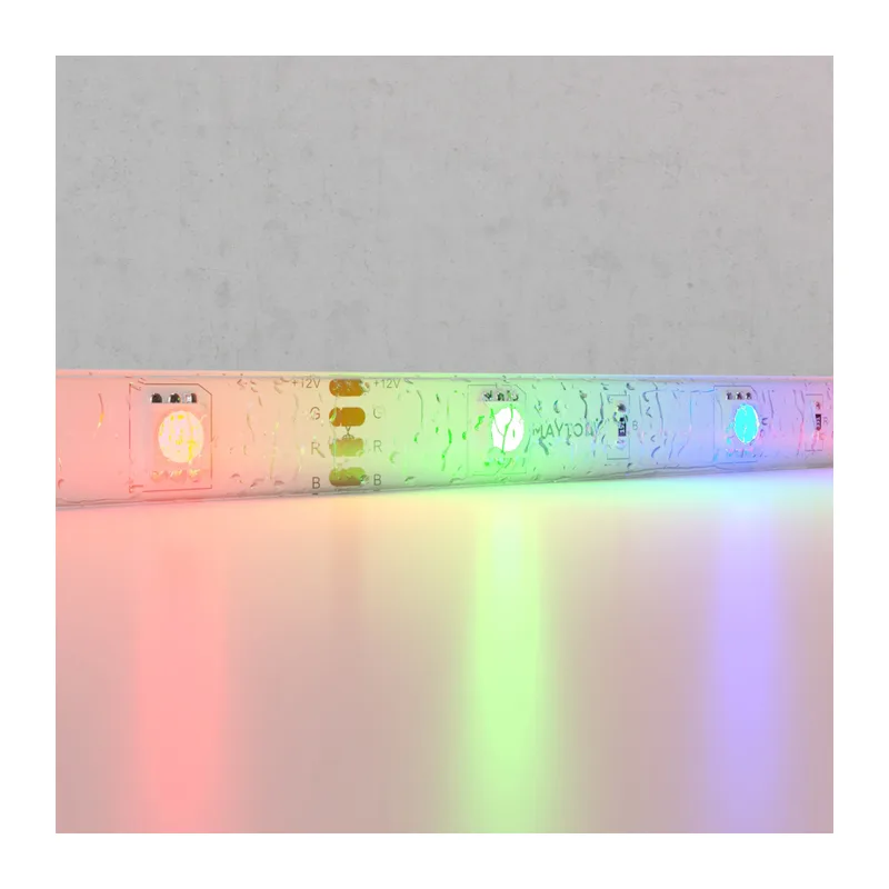 Светодиодная лента 12В 5050 7,2Вт/м Цветная (RGB) 5м IP65 Maytoni 10127