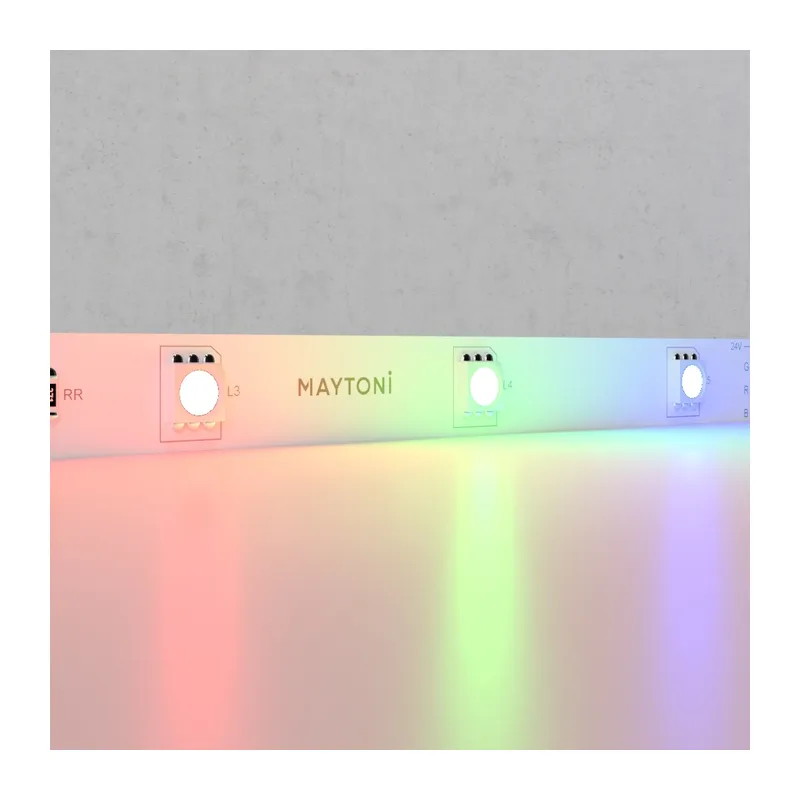 Светодиодная лента 24В 5050 7,2Вт/м Цветная (RGB) 5м IP20 Maytoni 10166