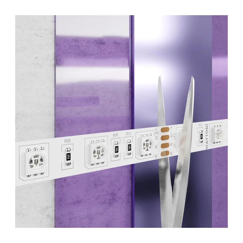 Светодиодная лента 24В 5050 14,4Вт/м Цветная (RGB) 5м IP20 Maytoni 10174 4