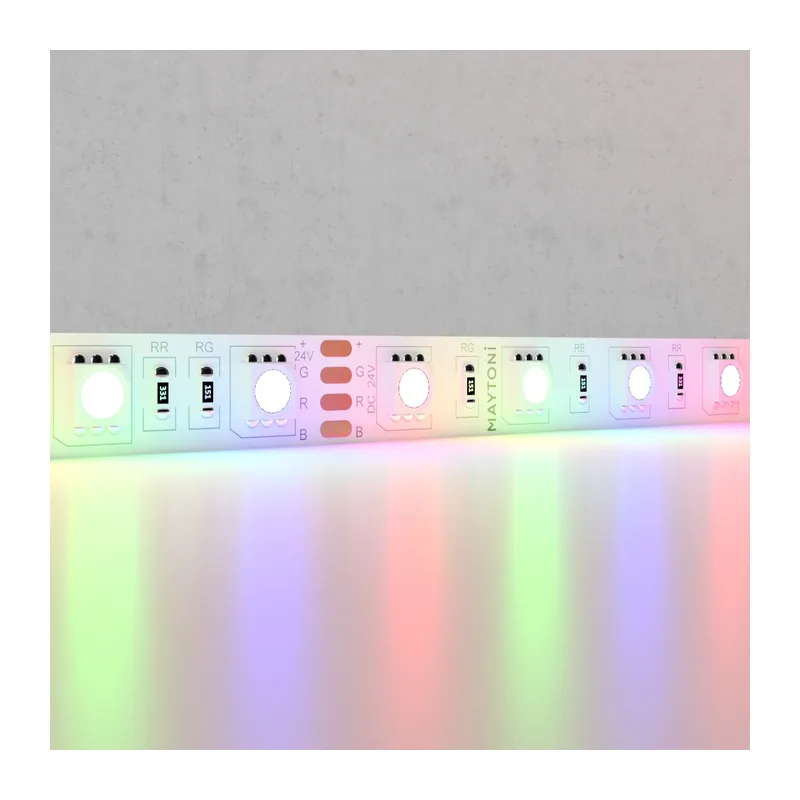 Светодиодная лента 24В 5050 14,4Вт/м Цветная (RGB) 5м IP20 Maytoni 10174