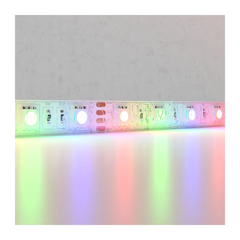 Светодиодная лента 24В 5050 14,4Вт/м Цветная (RGB) 5м IP65 Maytoni 10175