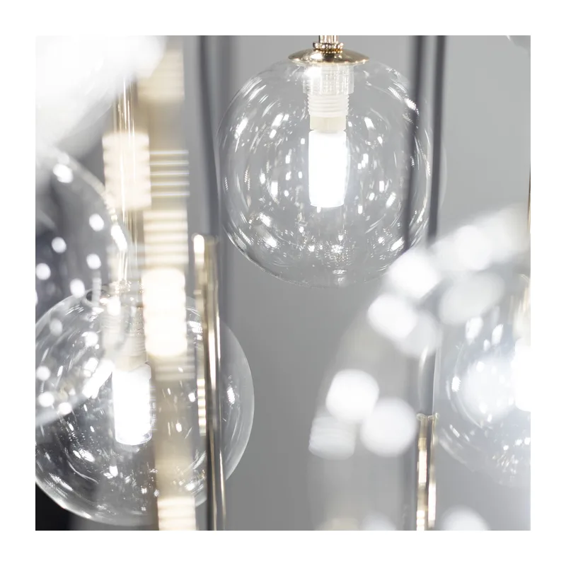 Подвесной светильник со стеклянными плафонами 10182 Aurora TK Lighting 3