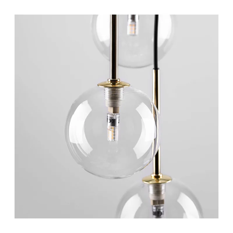 Подвесной светильник со стеклянными плафонами 10182 Aurora TK Lighting 4