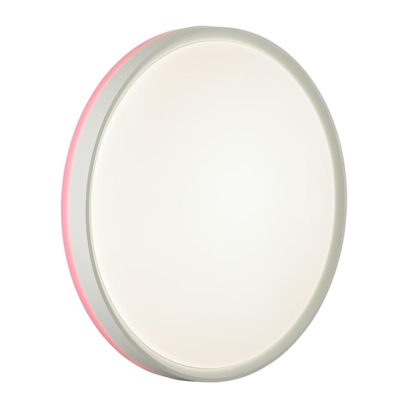 7708/DL COLOR SN 154 Светильник пластик/белый/розовый LED 48Вт 4000К D420 IP43 KEZO PINK 3