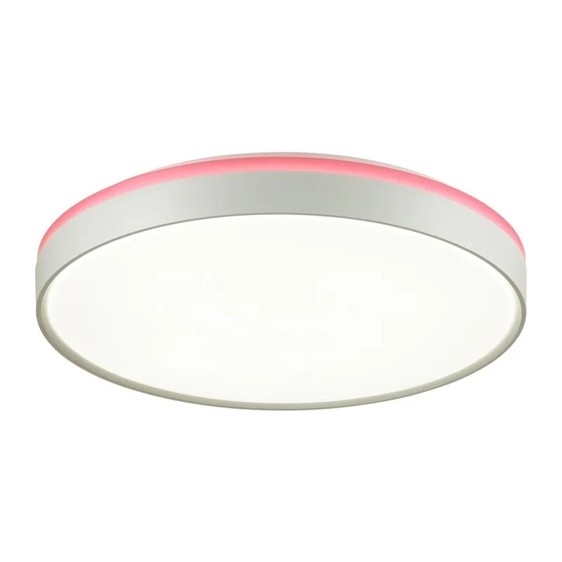 7708/DL COLOR SN 154 Светильник пластик/белый/розовый LED 48Вт 4000К D420 IP43 KEZO PINK 4