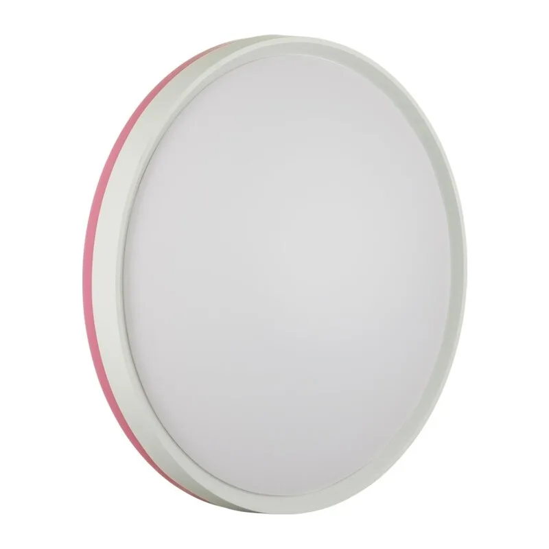 7708/DL COLOR SN 154 Светильник пластик/белый/розовый LED 48Вт 4000К D420 IP43 KEZO PINK