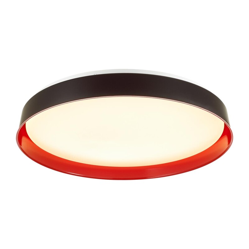 7710/DL COLOR SN 157 Светильник пластик/белый/красный LED 48Вт 4000К D407 IP43 TUNA RED 6