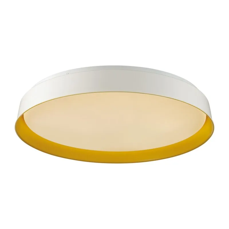 7711/DL COLOR SN 157 Светильник пластик/белый/желтый LED 48Вт 4000К D407 IP43 TUNA YELLOW 5