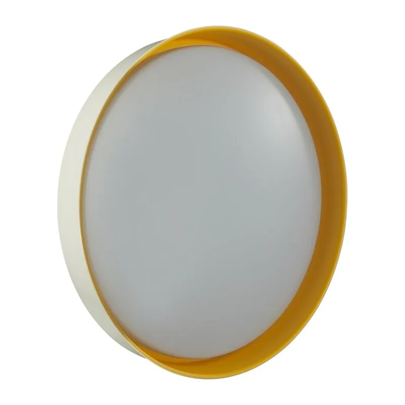7711/DL COLOR SN 157 Светильник пластик/белый/желтый LED 48Вт 4000К D407 IP43 TUNA YELLOW