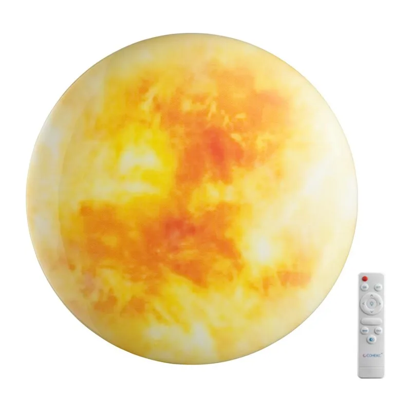 7726/DL PALE SN 115 Светильник пластик/мульти LED 48Вт 3000-6000К D375 IP43 пульт ДУ SUN
