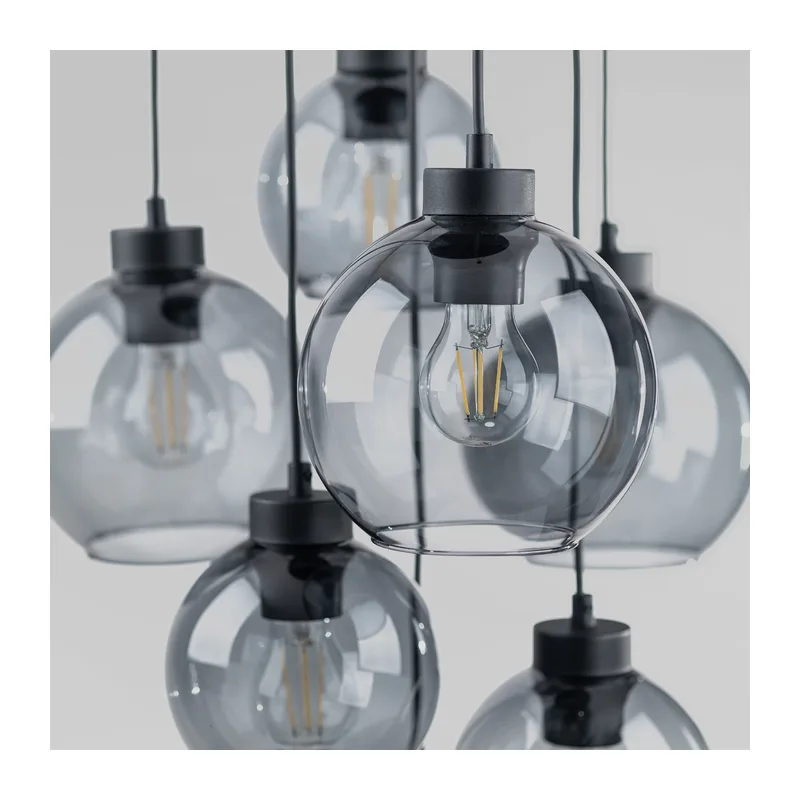 Подвесной светильник со стеклянными плафонами 10207 Cubus TK Lighting 3