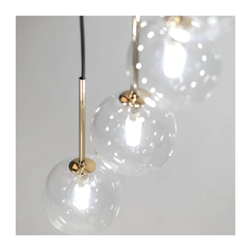 Подвесной светильник со стеклянными плафонами 10258 Aurora TK Lighting 2