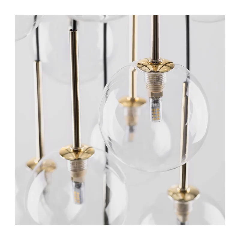 Подвесной светильник со стеклянными плафонами 10258 Aurora TK Lighting 4