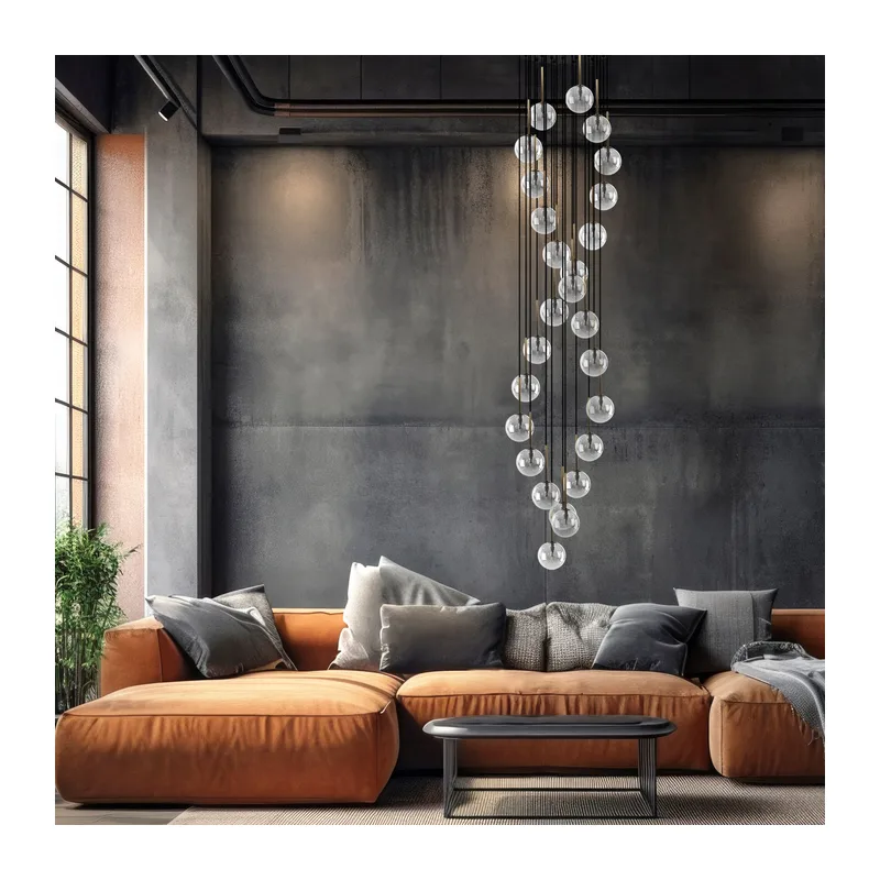 Подвесной светильник со стеклянными плафонами 10258 Aurora TK Lighting 6