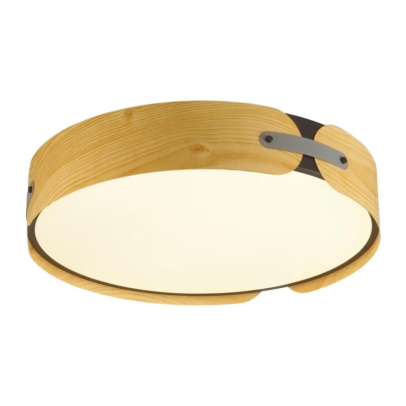 7721/100L AVRA LED SN 597 Светильник металл/пластик/белый/черный/дерево LED 100Вт 3000-6000K D600 IP20 пульт ДУ CORAGGIO 7