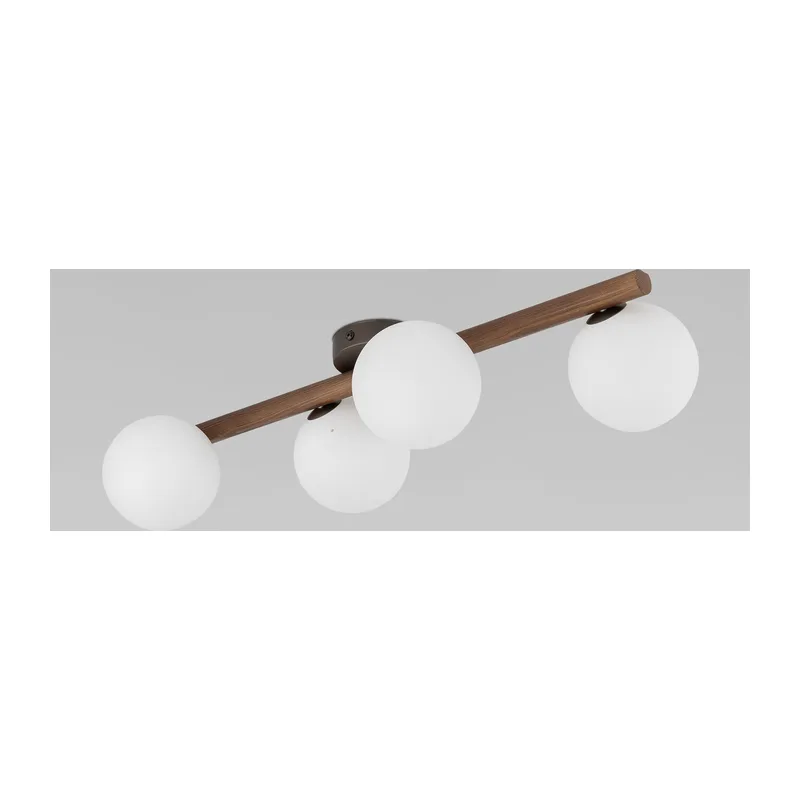 Потолочный светильник со стеклянными плафонами 10270 Estera Wood TK Lighting 2