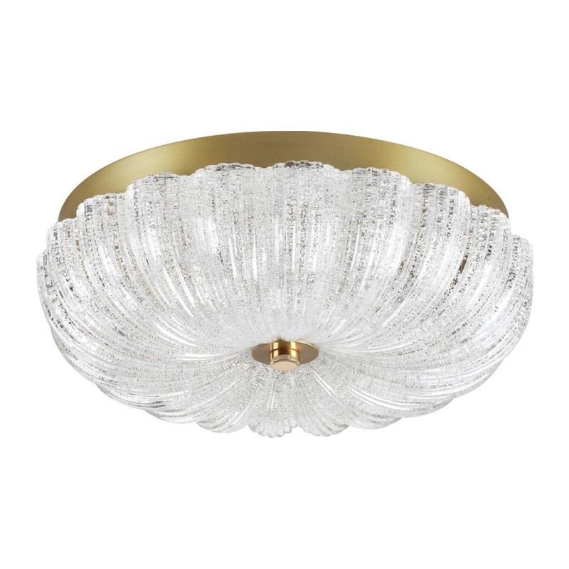 7719/36L PIKO LED SN 567 Светильник металл/стекло/прозрачный/золотой LED 36Вт 3000-6500K D300 IP20 пульт ДУ TESORO 3