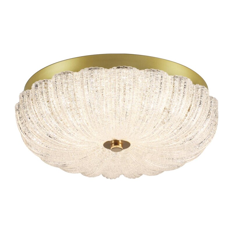 7719/36L PIKO LED SN 567 Светильник металл/стекло/прозрачный/золотой LED 36Вт 3000-6500K D300 IP20 пульт ДУ TESORO 6