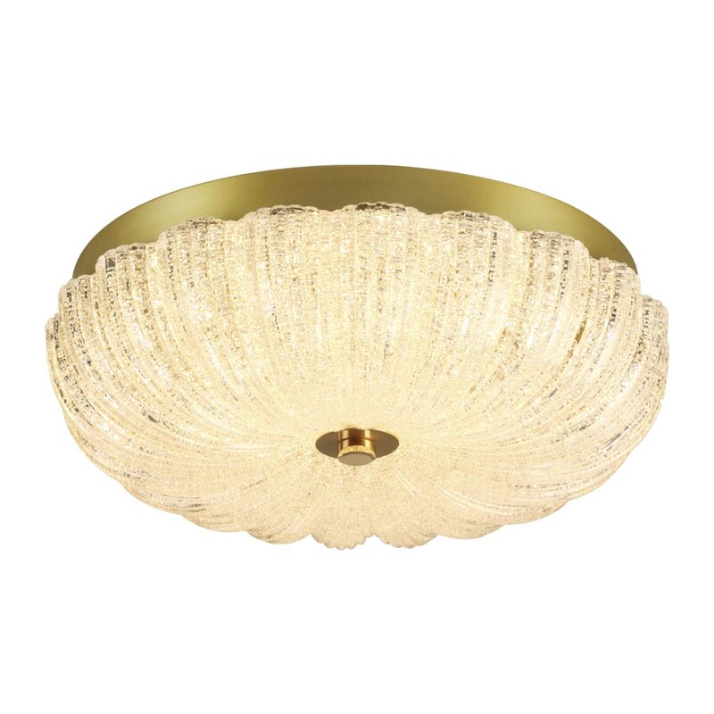 7719/36L PIKO LED SN 567 Светильник металл/стекло/прозрачный/золотой LED 36Вт 3000-6500K D300 IP20 пульт ДУ TESORO 8