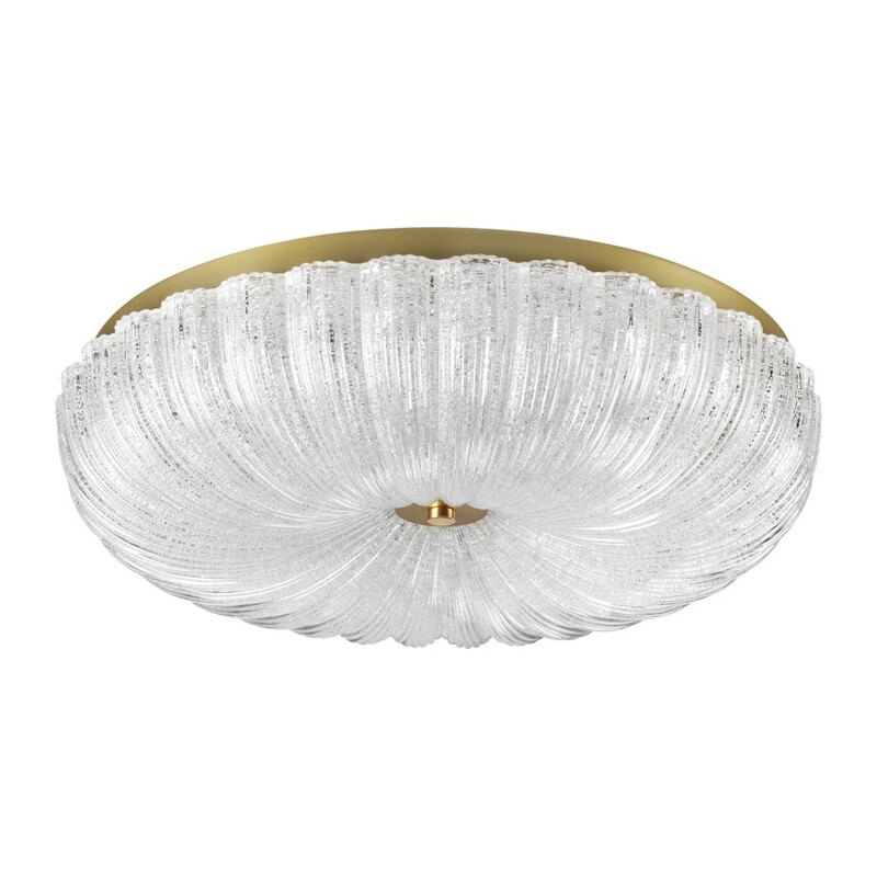 7719/60L PIKO LED SN 567 Светильник металл/стекло/прозрачный/золотой LED 60Вт 3000-6500K D500 IP20 пульт ДУ TESORO 3