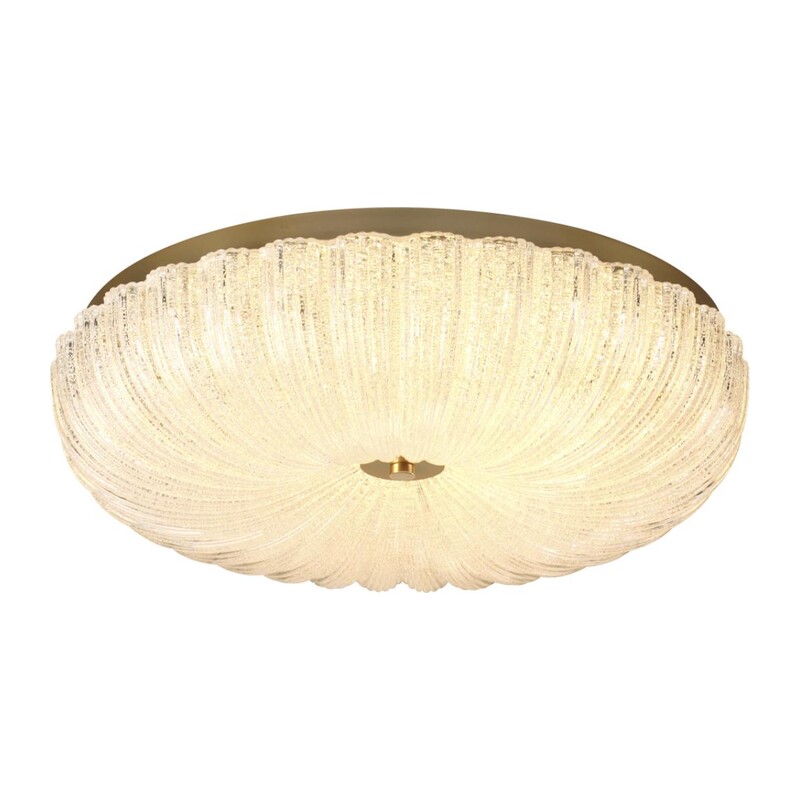 7719/60L PIKO LED SN 567 Светильник металл/стекло/прозрачный/золотой LED 60Вт 3000-6500K D500 IP20 пульт ДУ TESORO 8