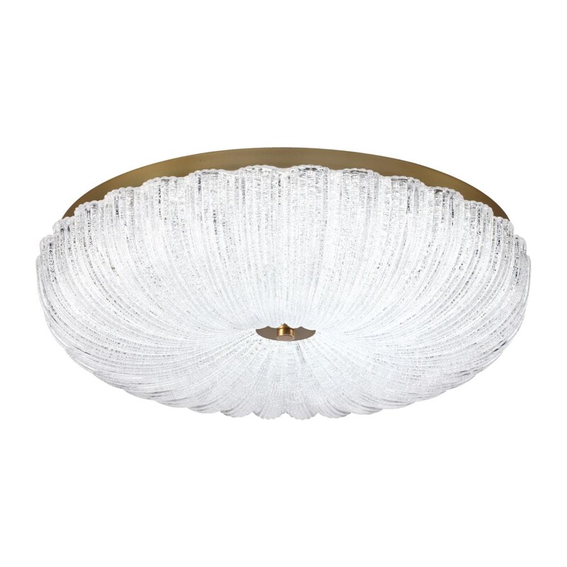 7719/60L PIKO LED SN 567 Светильник металл/стекло/прозрачный/золотой LED 60Вт 3000-6500K D500 IP20 пульт ДУ TESORO 9