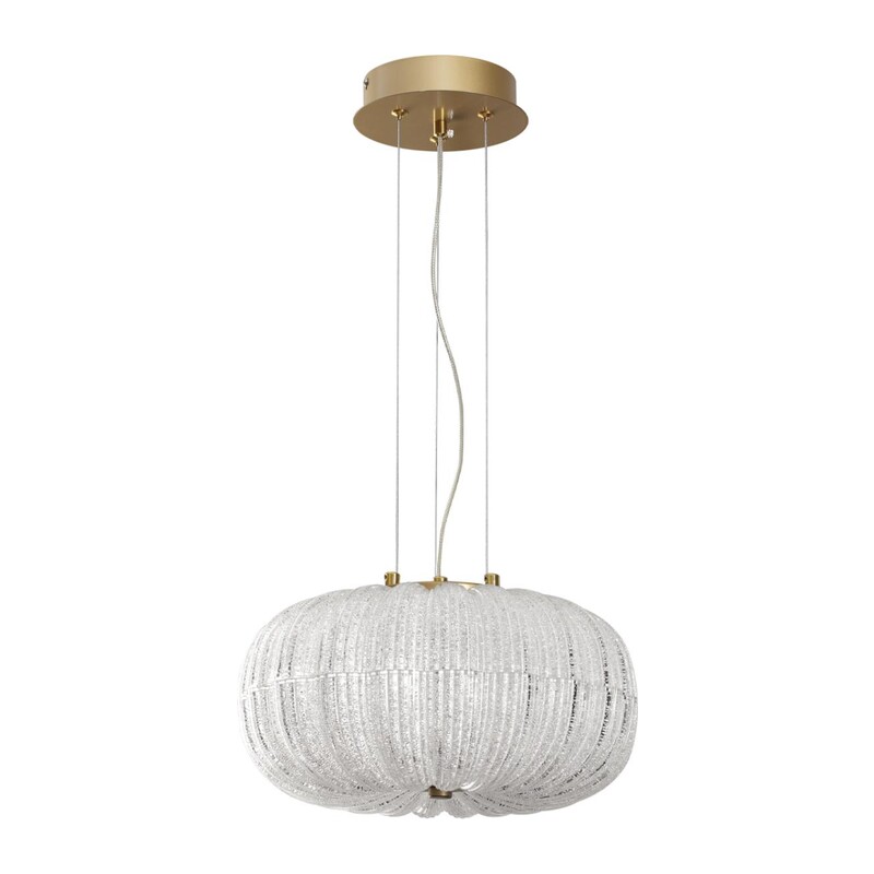 7720/24L PIKO LED SN 570 Светильник металл/стекло/прозрачный/золотой LED 24Вт 3000-6500K D300 IP20 пульт ДУ ANGELO 3