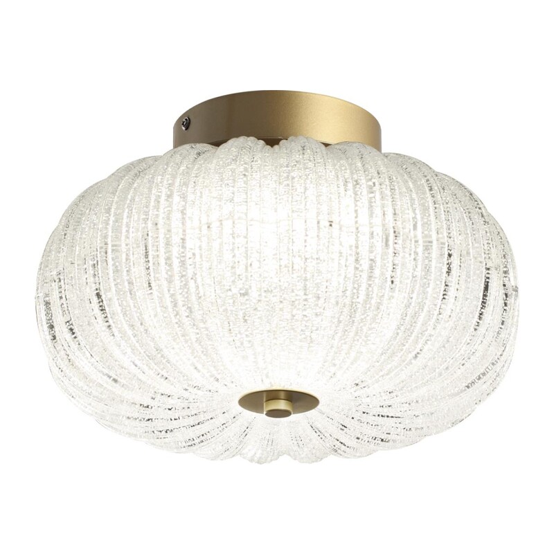 7720/24L PIKO LED SN 570 Светильник металл/стекло/прозрачный/золотой LED 24Вт 3000-6500K D300 IP20 пульт ДУ ANGELO 6