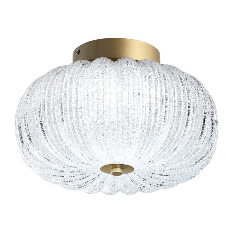 7720/24L PIKO LED SN 570 Светильник металл/стекло/прозрачный/золотой LED 24Вт 3000-6500K D300 IP20 пульт ДУ ANGELO 8