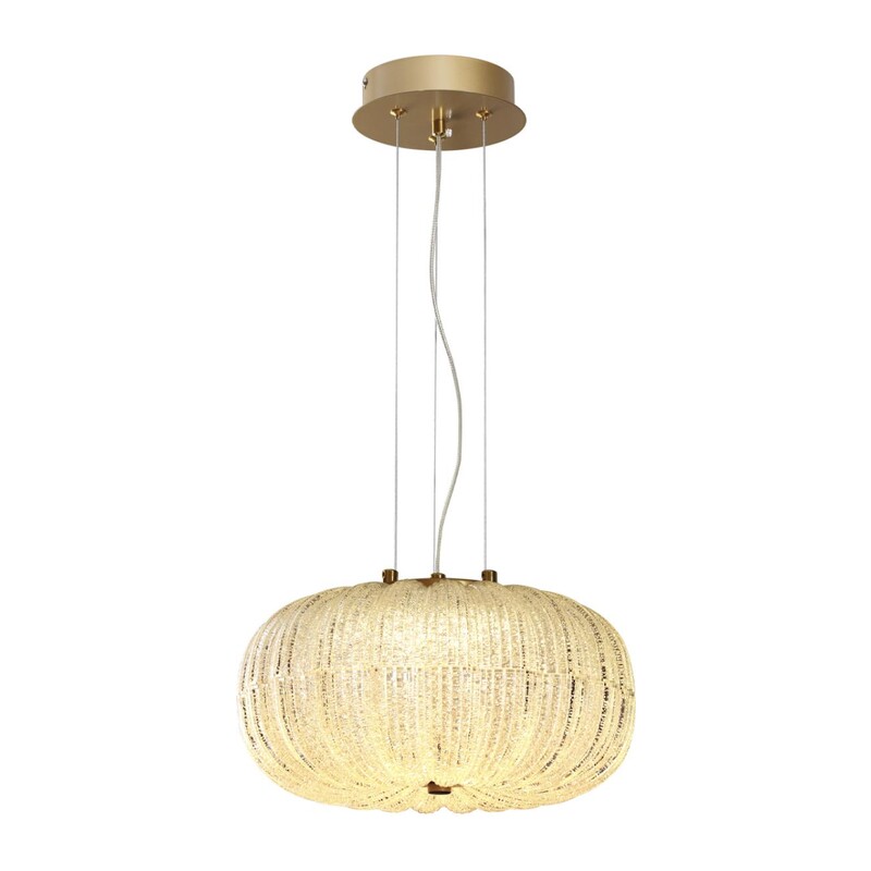 7720/24L PIKO LED SN 570 Светильник металл/стекло/прозрачный/золотой LED 24Вт 3000-6500K D300 IP20 пульт ДУ ANGELO 9