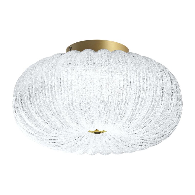 7720/36L PIKO LED SN 572 Светильник металл/стекло/прозрачный/золотой LED 36Вт 3000-6500K D400 IP20 пульт ДУ ANGELO 8