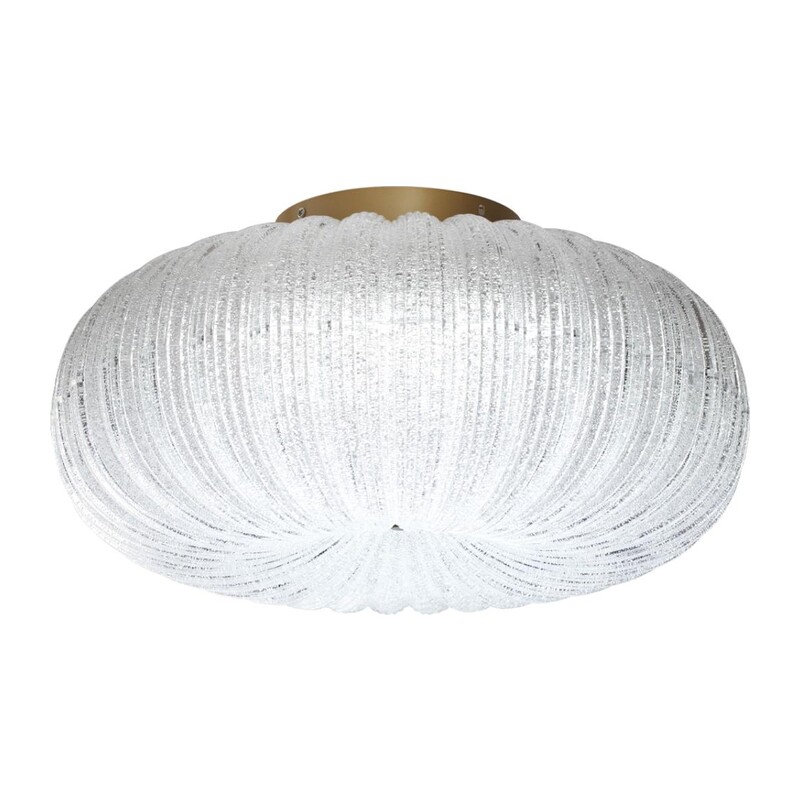 7720/48L PIKO LED SN 572 Светильник металл/стекло/прозрачный/золотой LED 48Вт 3000-6500K D500 IP20 пульт ДУ ANGELO 8